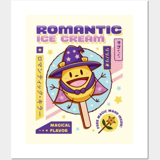 Romantic Ice Cream Posters and Art